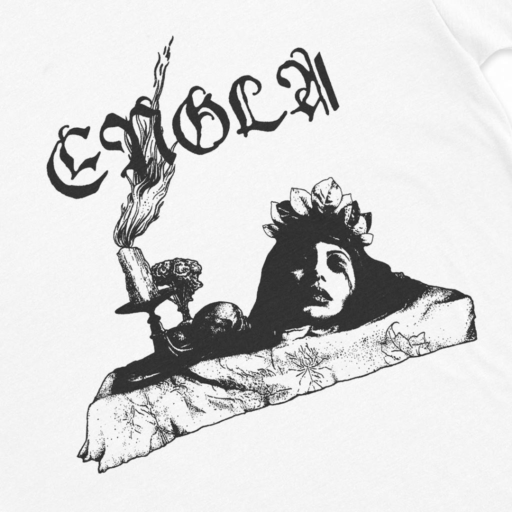 Tshirt - Kaos band - ENOLA / NEVER RECOVER - Catton combed24s