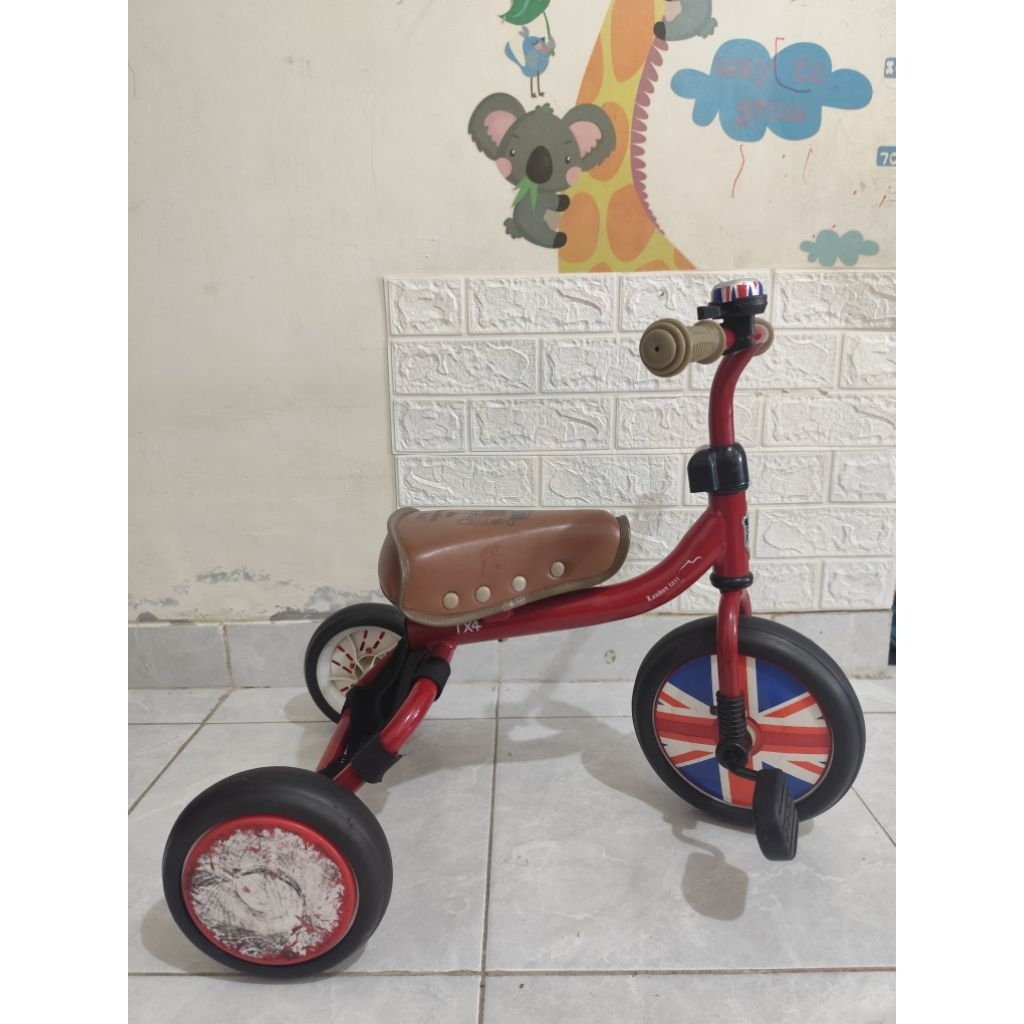 London Taxi Bike Roda Tiga / Tricycle Anak - Merah