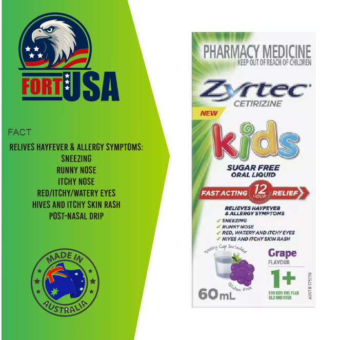 Zyrtec Import Original/Bukan Produk Lokal