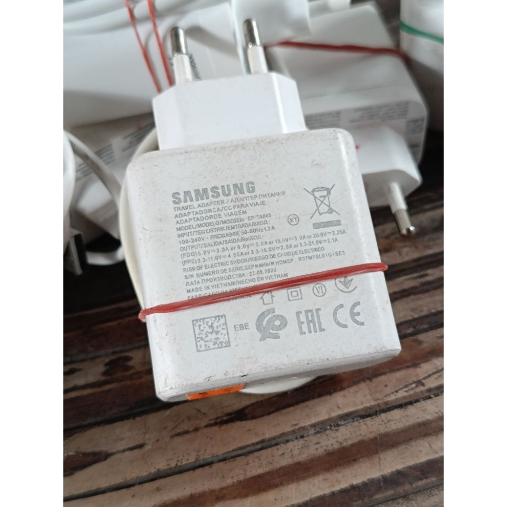 Charger Samsung C To C Model EP-TA845 Copotan S20 Ultra