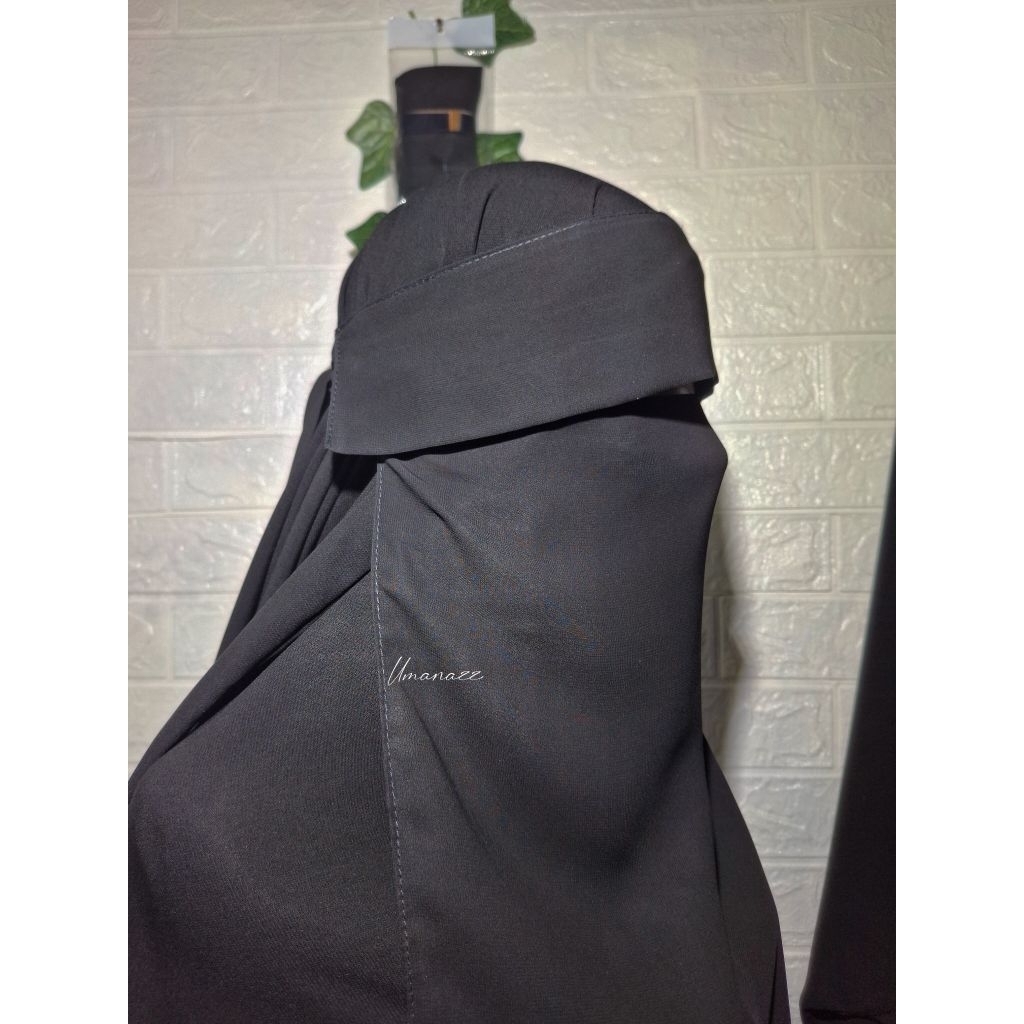 Niqab Bandana Poni Karet Zahira