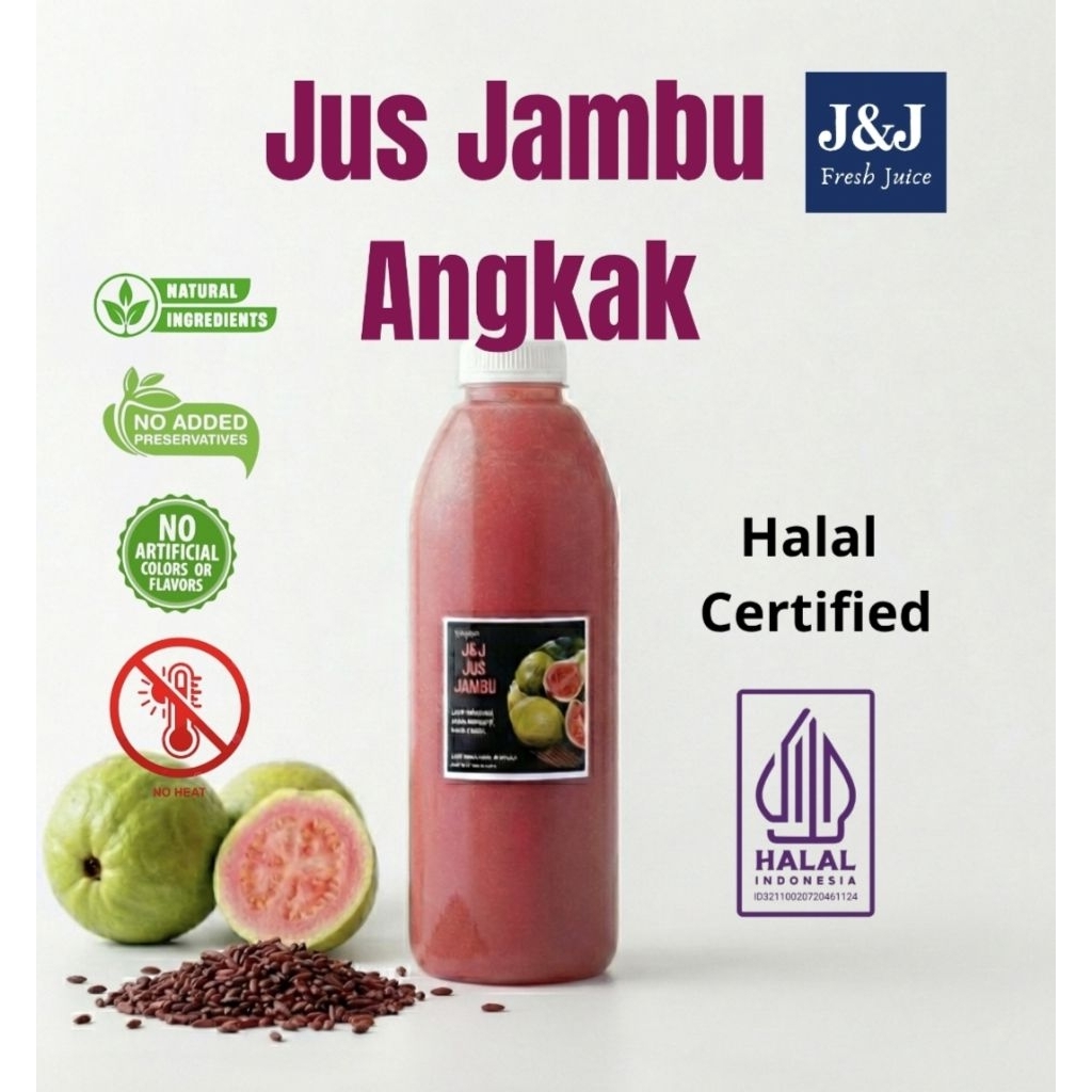 Jus Jambu Angkak Demam berdarah jus j&j jus buah jambu angkak