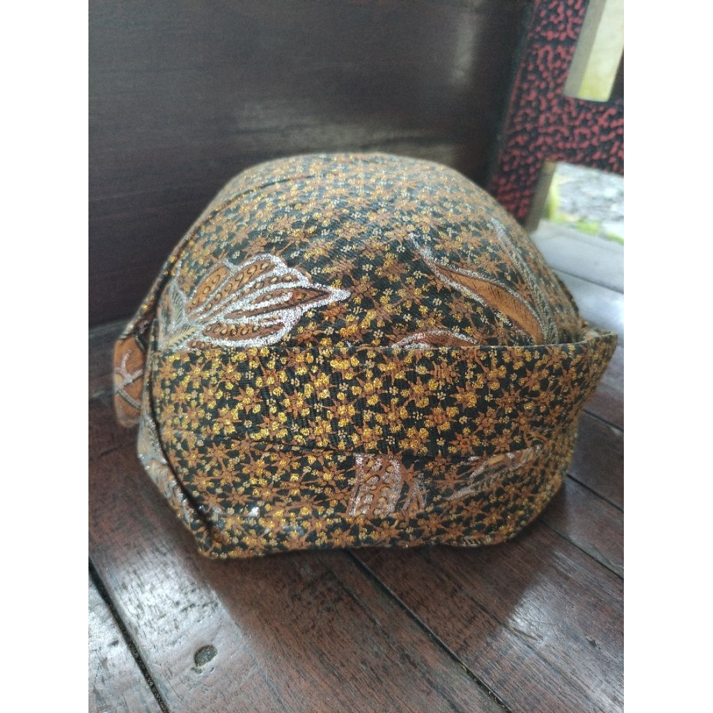 Blangkon prada jogja truntum