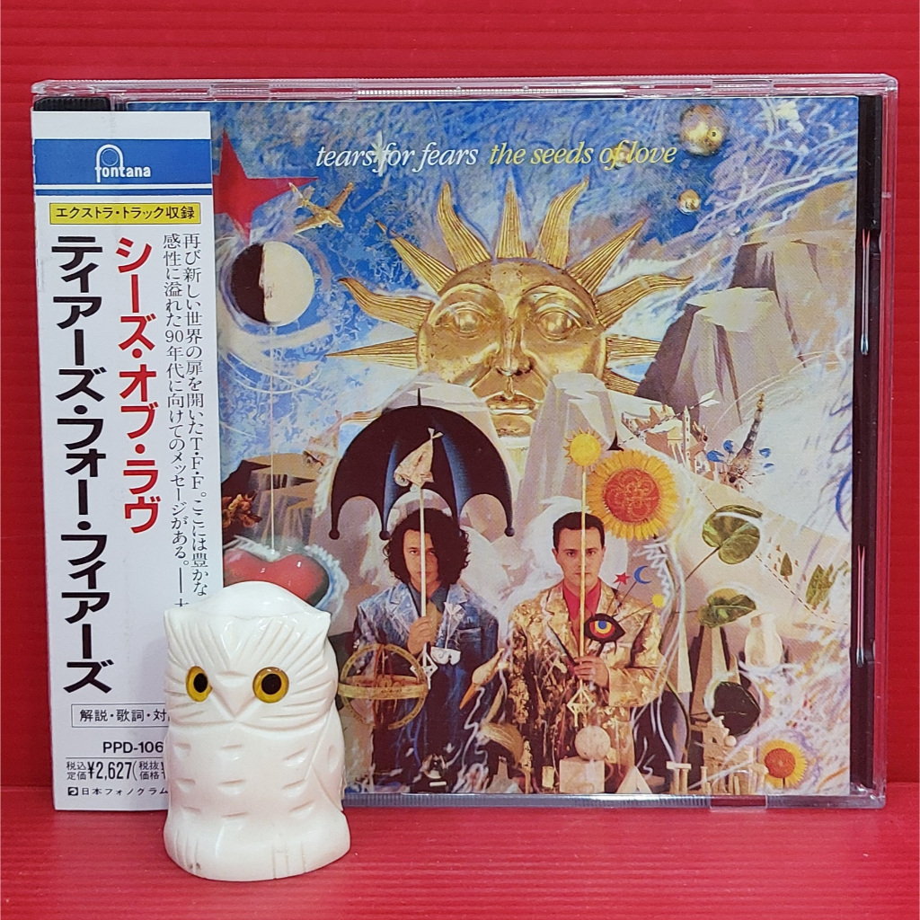 CD Tears For Fears - Seeds Of Love Japan OBI