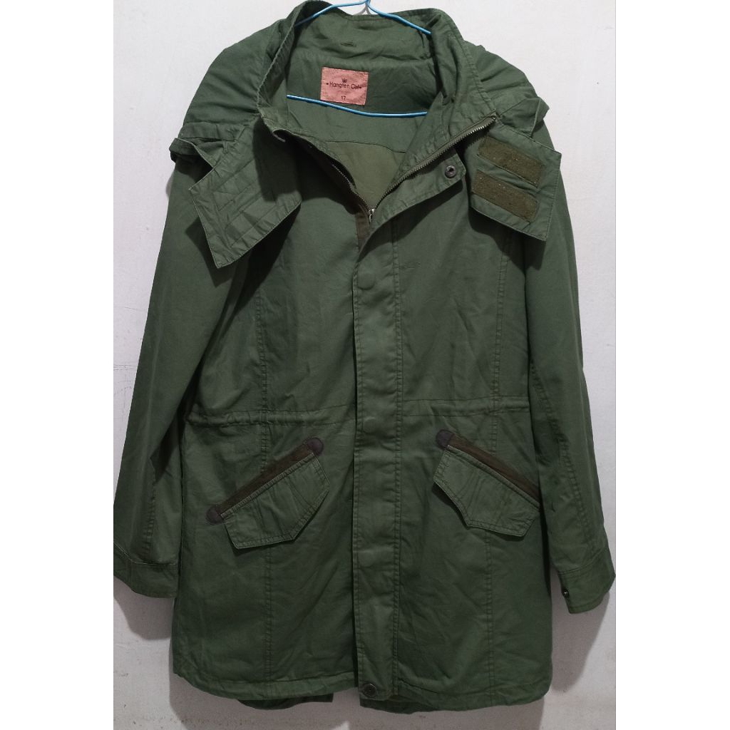 Parka Army Hangten girl Berhodie