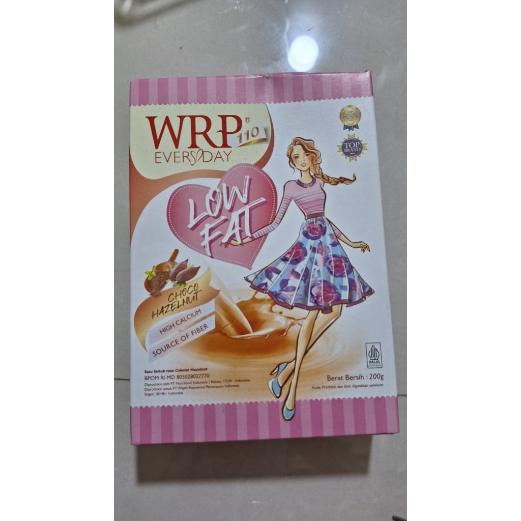 susu wrp low fat
