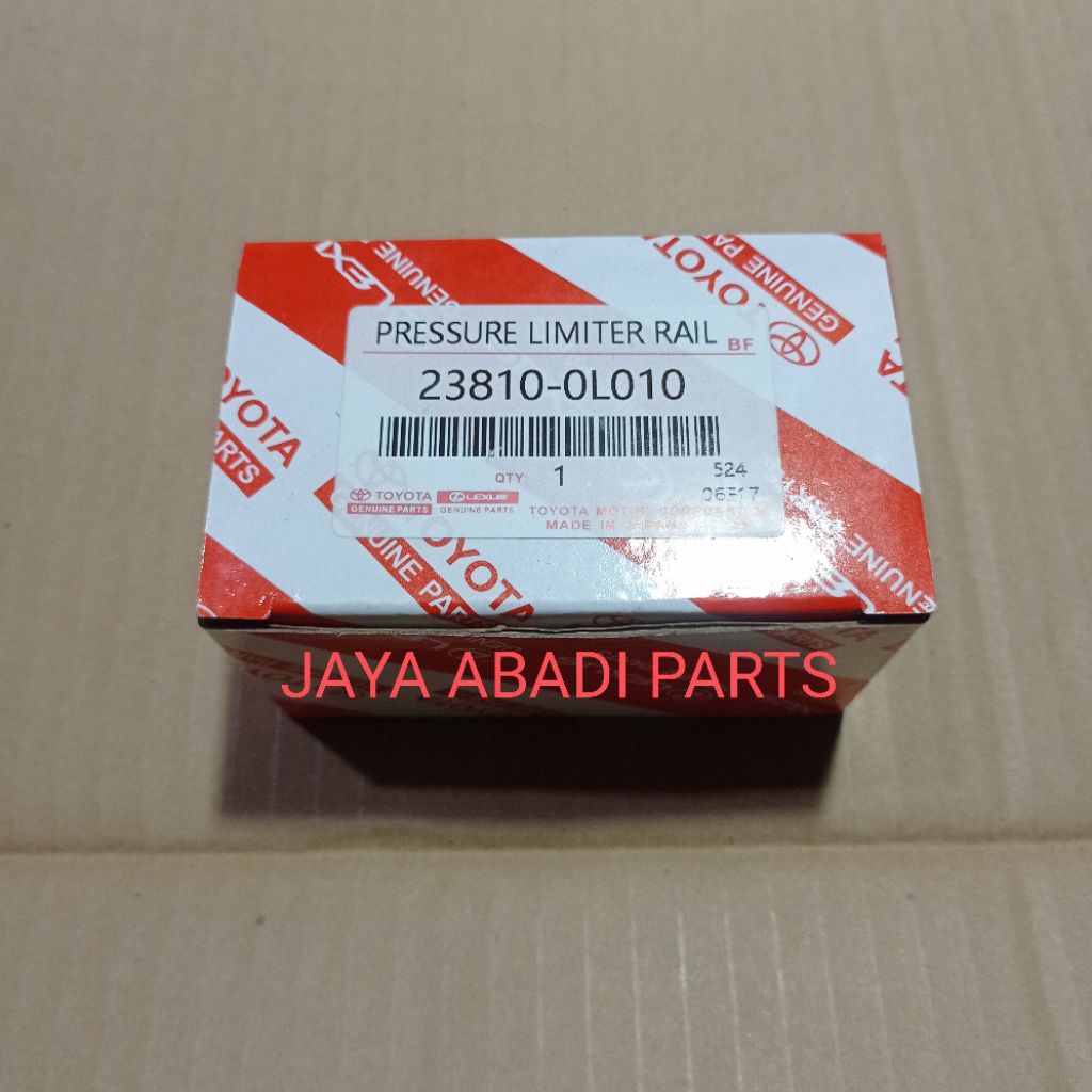 VALVE LIMITER SWITCH LIMITER TOYOTA HILUX INNOVA FORTUNER  ORIGINAL 23810-0L010