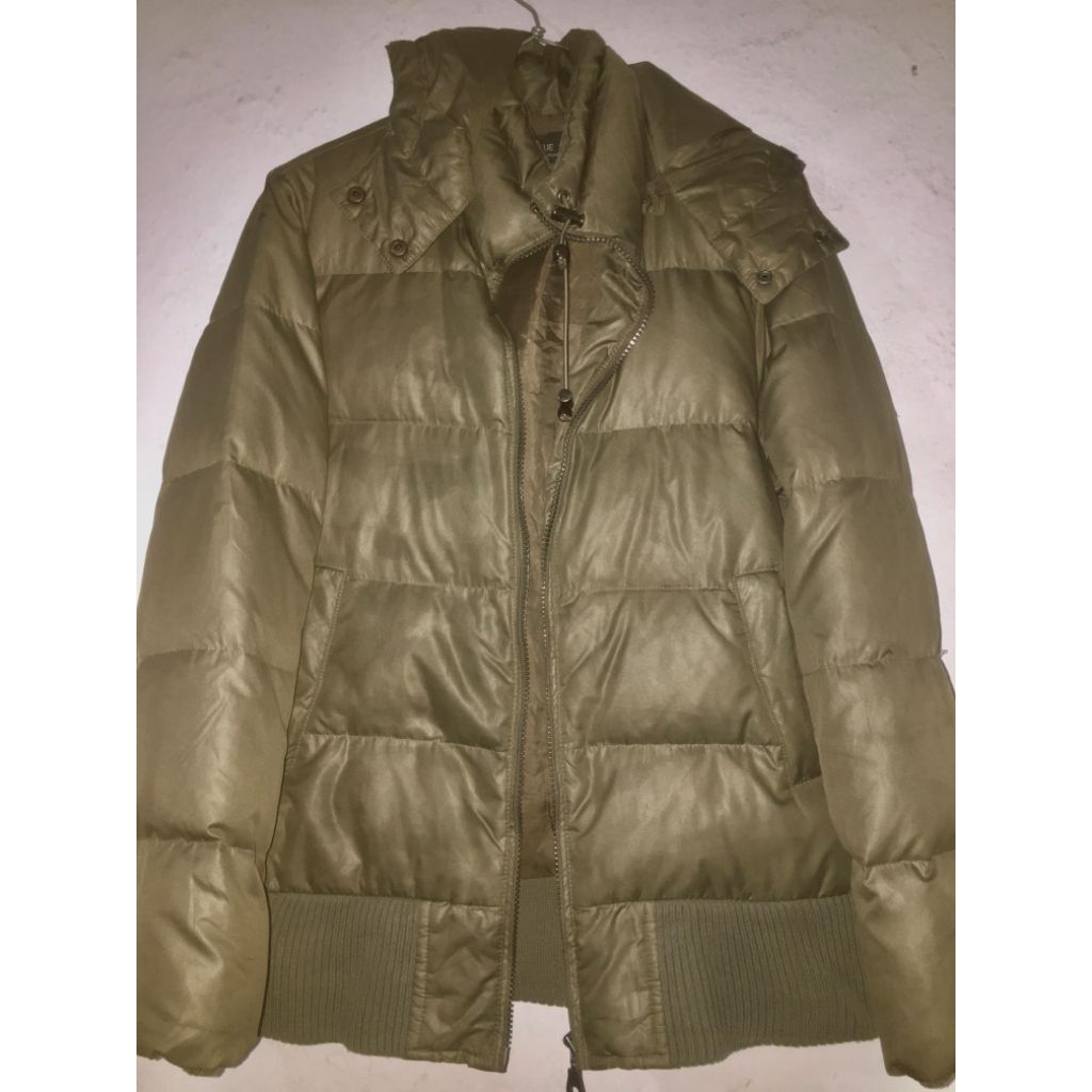 Jaket Puffer "ISSUE" Tebal Anti Dingin Original
