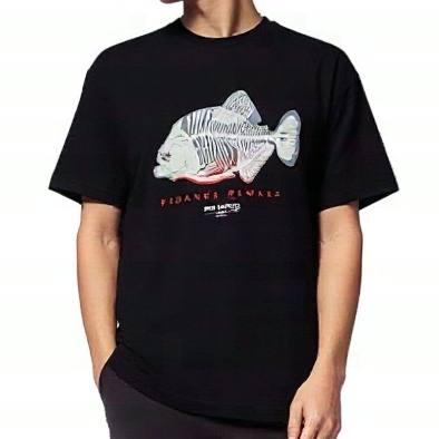 Ancol Baju Kaos Dewasa Seaworld Beware Piranha Glow in the dark | Official Merchandise