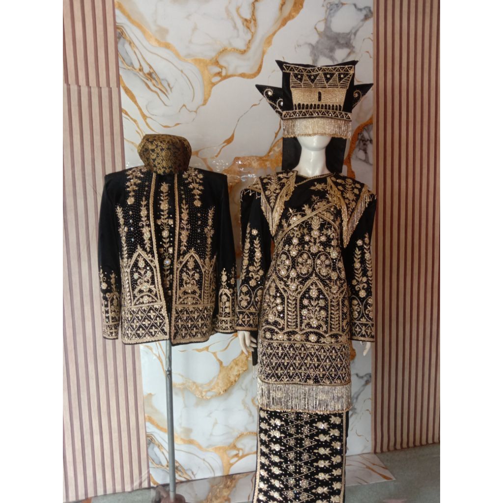 BAJU PENGANTIN PADANG MINANG ANAK DARO MODERN