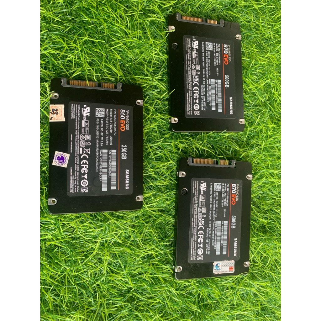 SSD Samsung Original 2.5” SATA – 860 EVO & 870 EVO 100%/100%