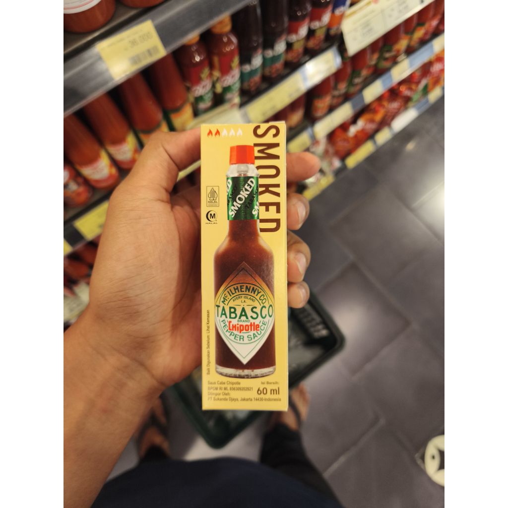 Mcilhenny tabasco Chipotle paper sauce 60 ml