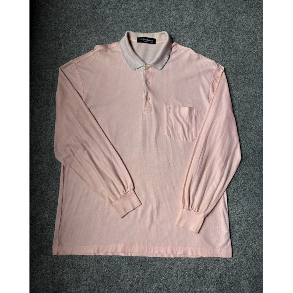 vintage yves saint laurent rugby shirt