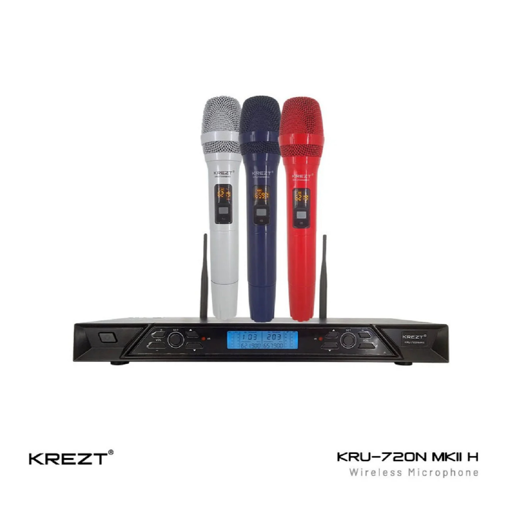 Microphone Wireless KREZT KREZT KRU 720N MKII