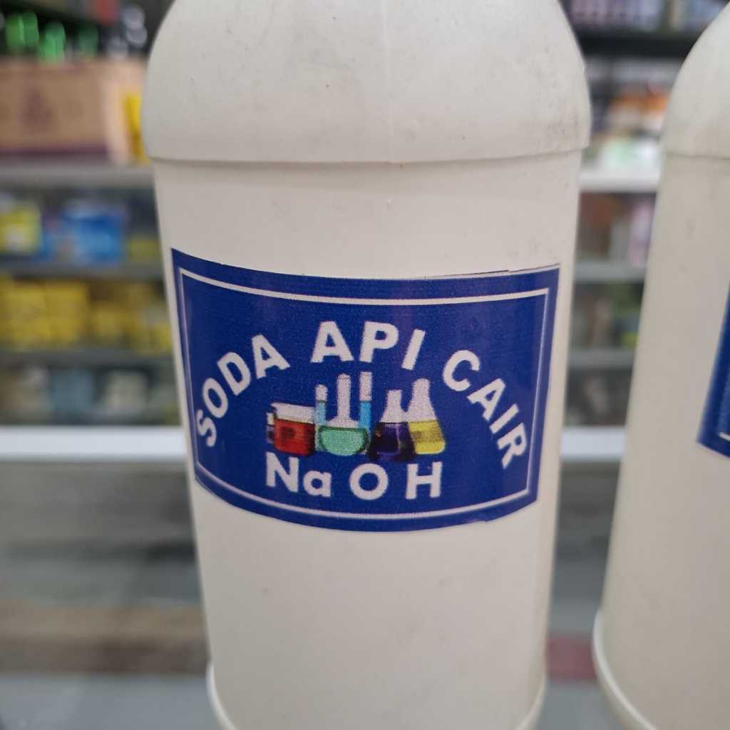 Soda Api Cair NaOH Aman Untuk Semua Pipa / Cairan Pembersih Sumbatan WC