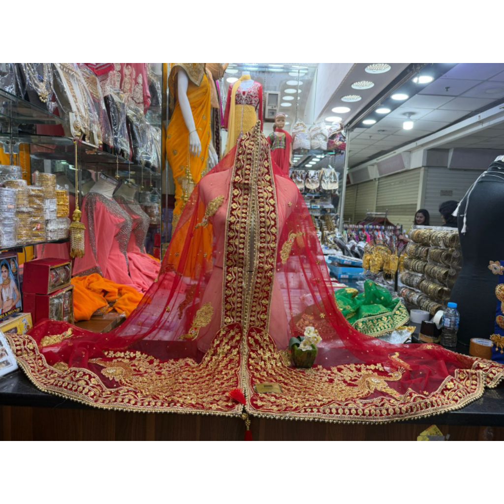 Dupatta india / selendang india / selendang pengantin india PART 2