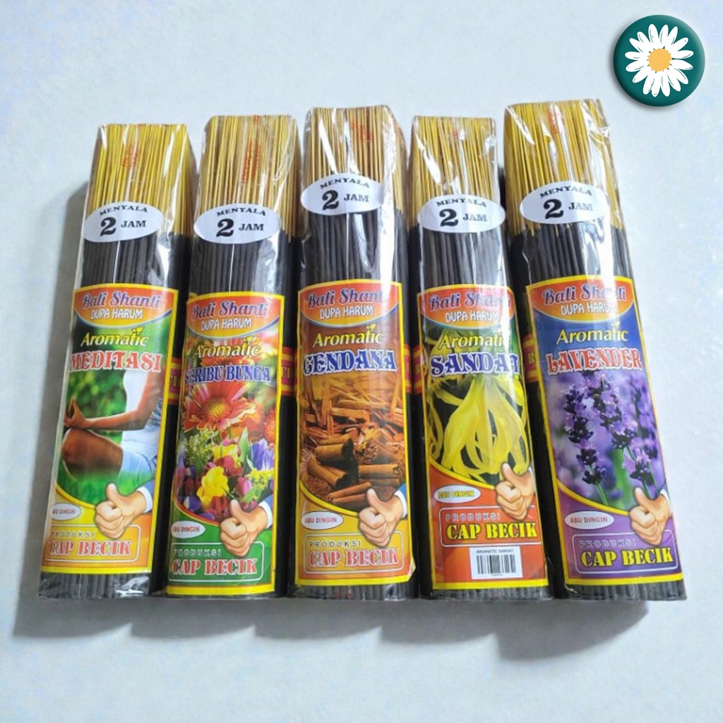 Dupa/Incense/Hio Harum Bali Shanti Cap Becik Menyala 2 Jam Aromaterapi