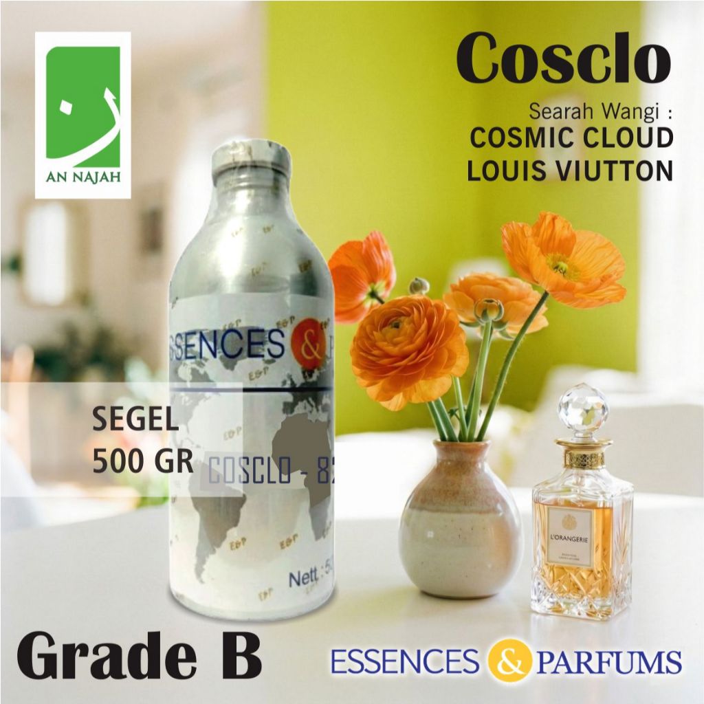 COSCLO | Grade B | Searah Wangi lv Cosmic Cloud | Essences & Parfums | 500gr Segel