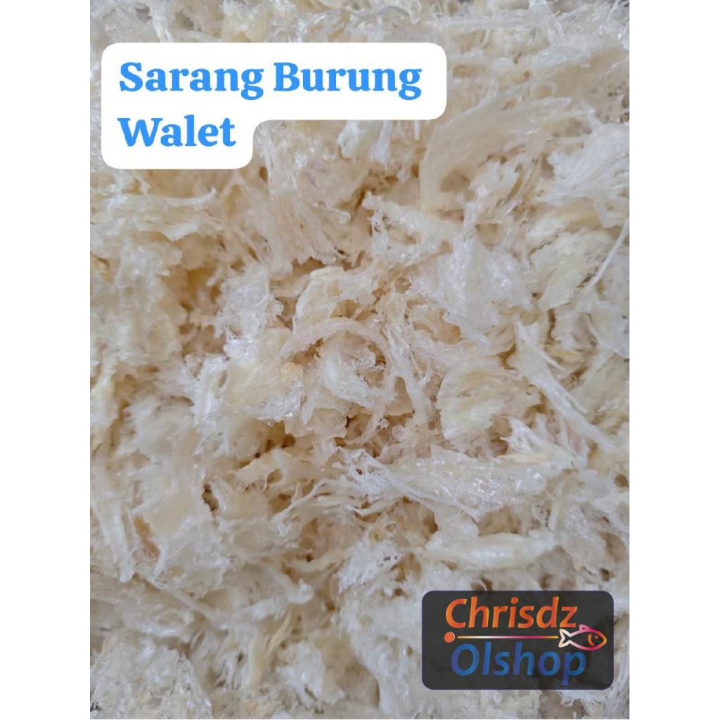 Sarang Burung Walet Patahan (50 Gram)
