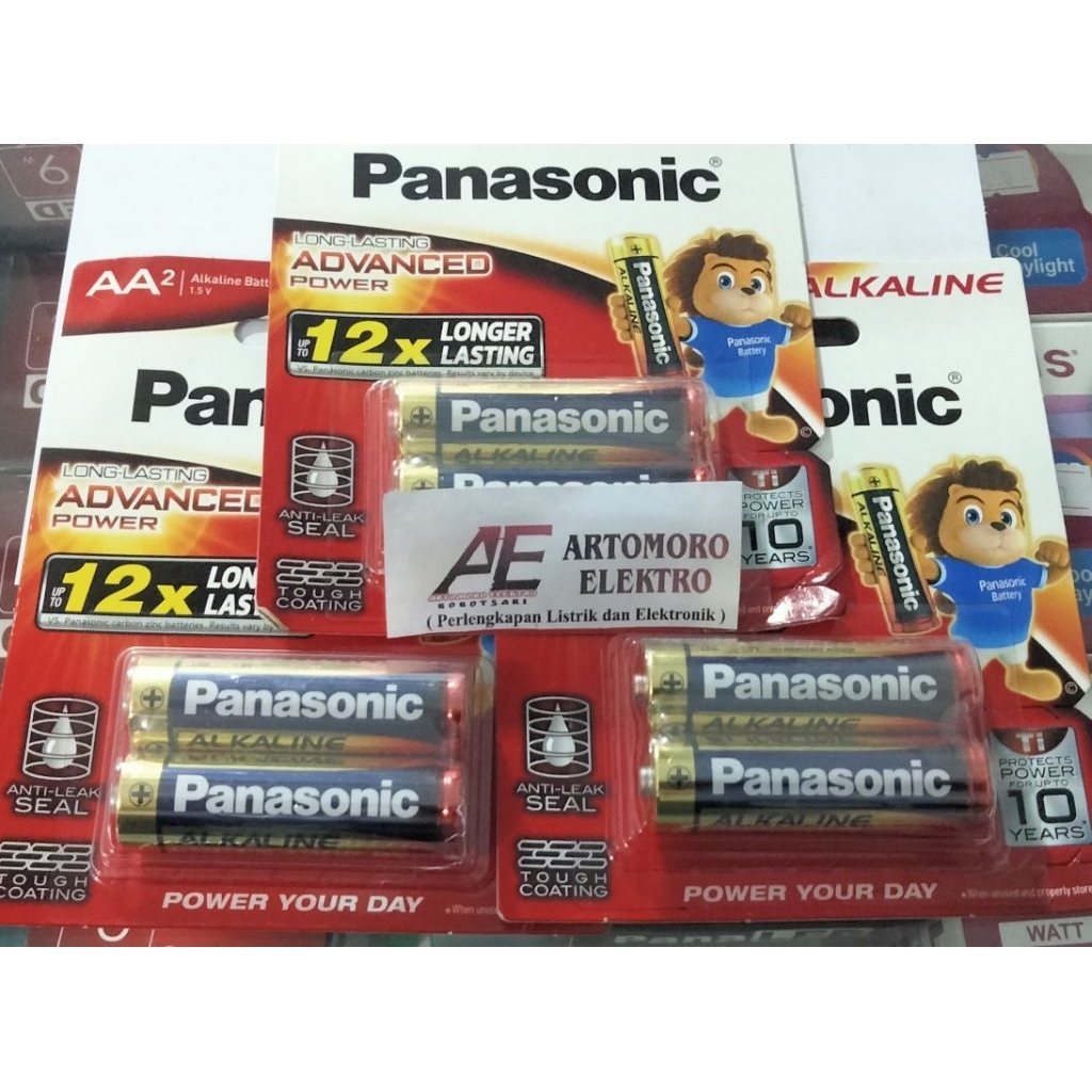 Baterai Alkaline AA Panasonic