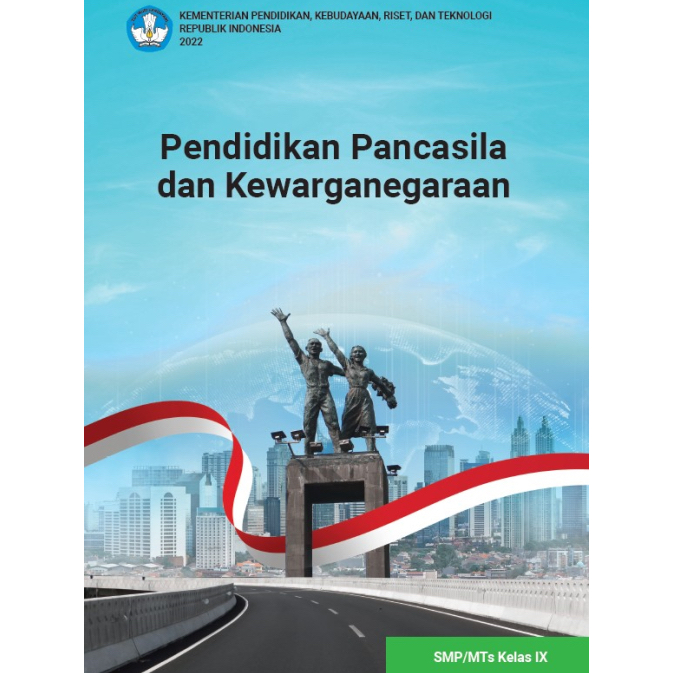 Buku Paket PPKN Kelas 9 SMP Kurikulum Merdeka