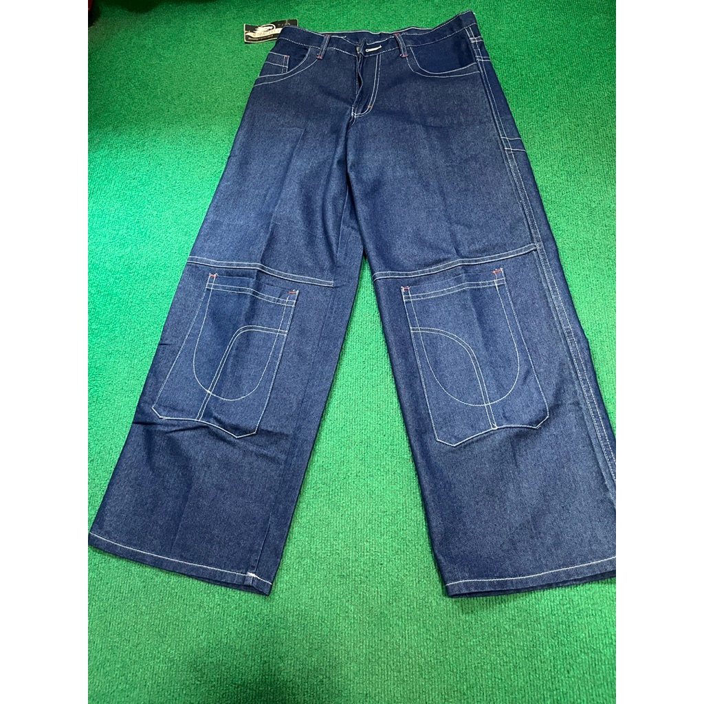 celana jeans big pocket traclee