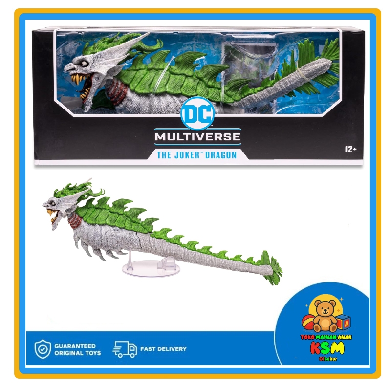 McFarlane DC Multiverse Joker Dragon Dark Nights Metal Action Vehicle