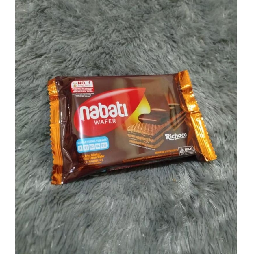 Wafer nabati coklat