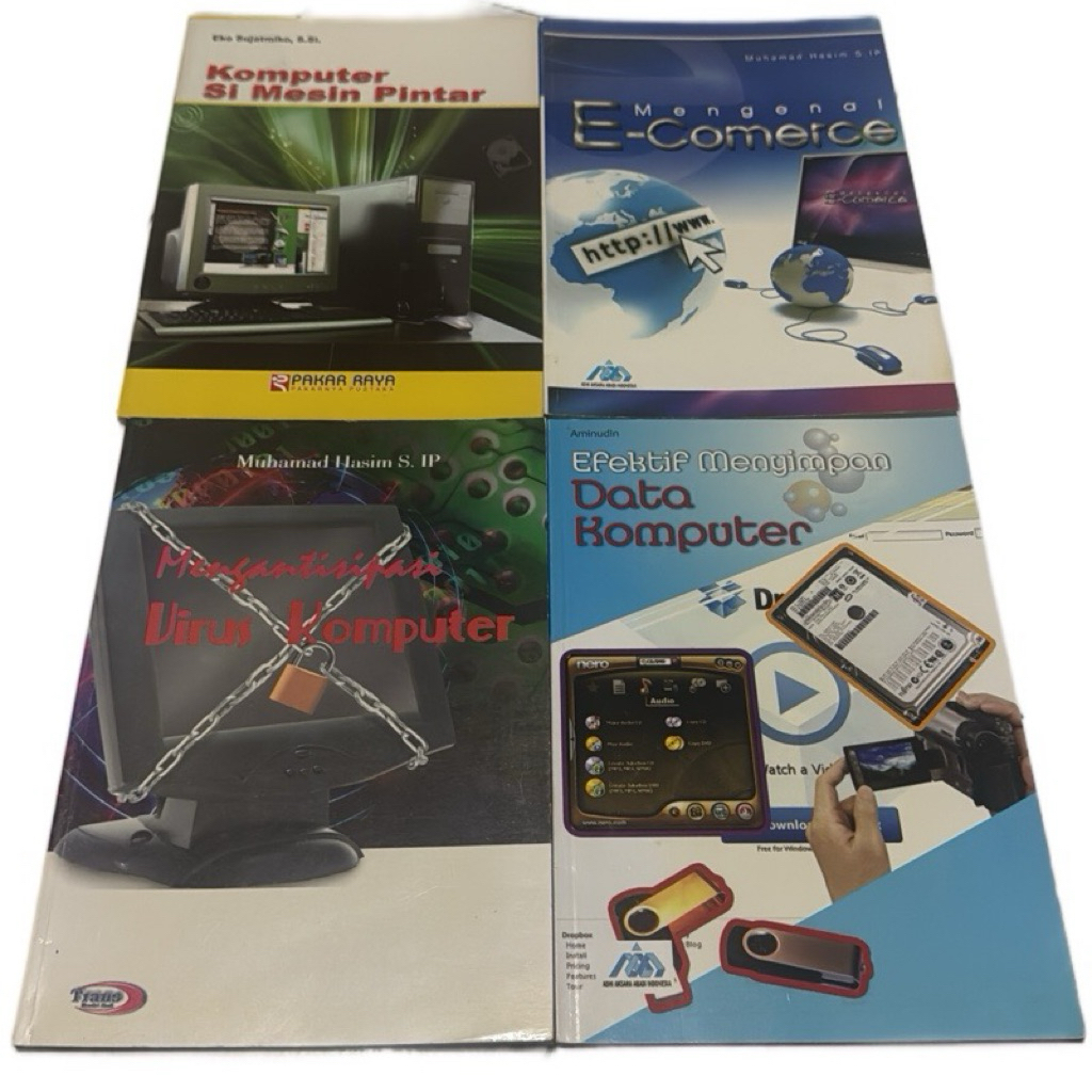 buku komputer - data komputer virus komputer