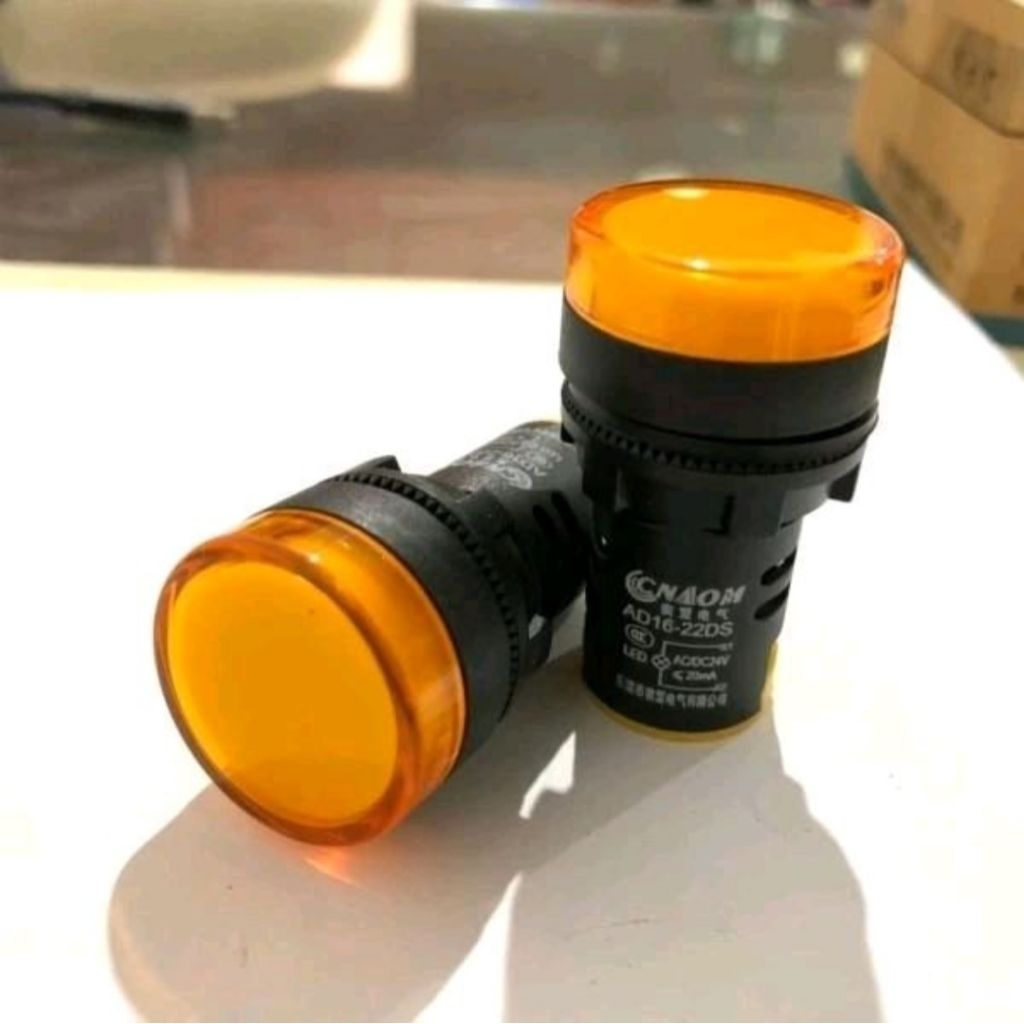 Lampu Pilot 220V AC Lampu Indikator Pom Mini Pertamini Digital