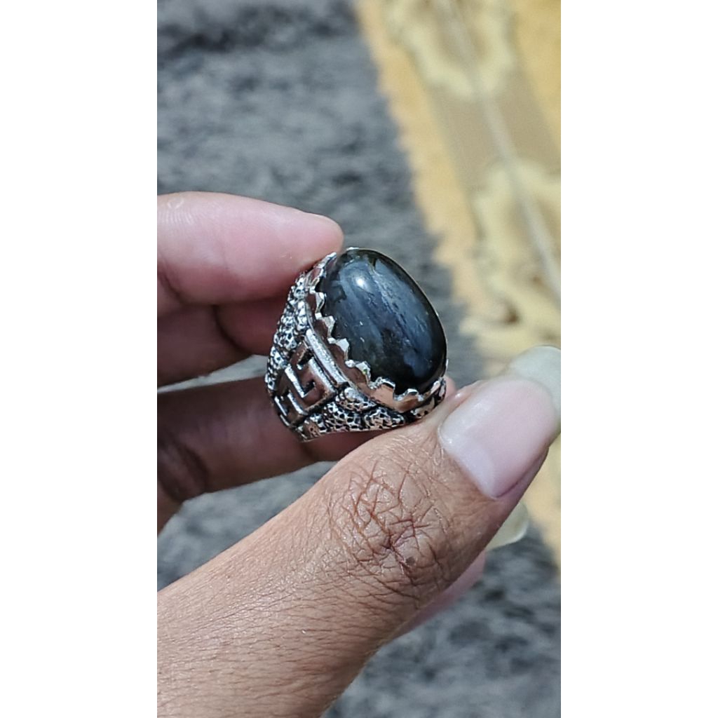 batu akik bulu macan natural asli jaminan alam