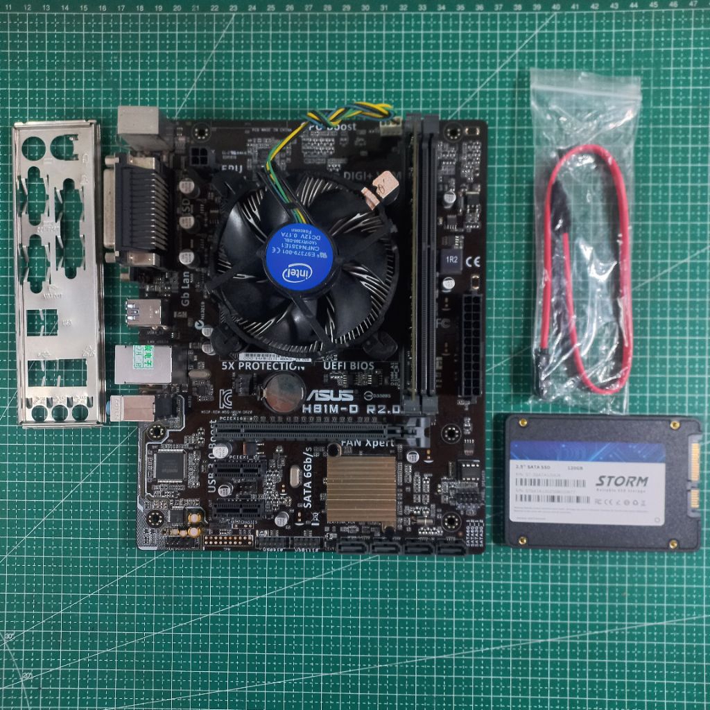 Paketan GTA SAMP v3 Motherboard H81 I3 4160 Ram 8GB SSD 120GB
