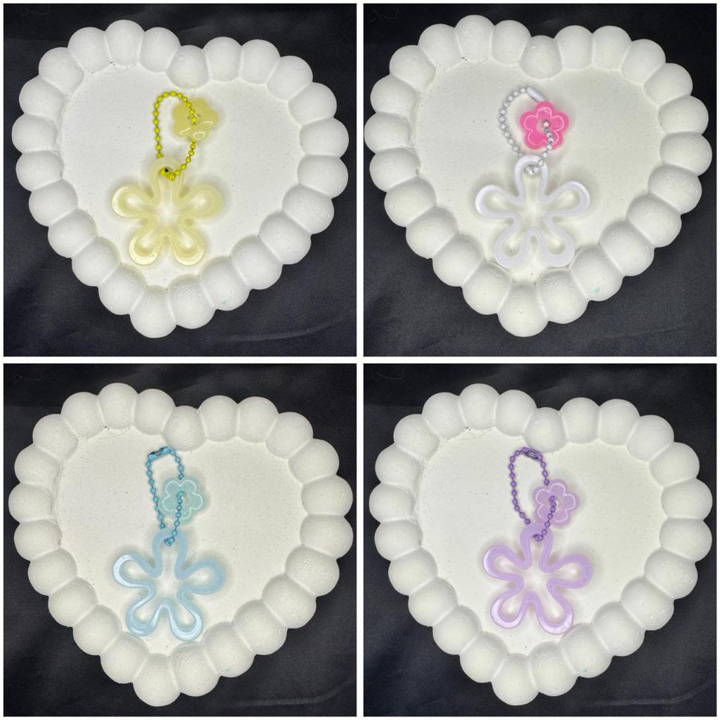 Gantungan Kunci Keychain Bunga Spongebob Korea | ganci spongebob