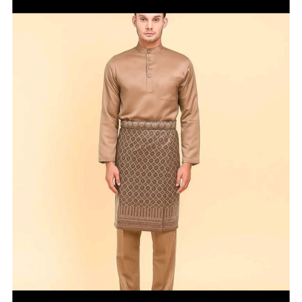 ONE.SET TELUK BELANGA BAJU PRIA MELAYU KURUNG MALAYSIA