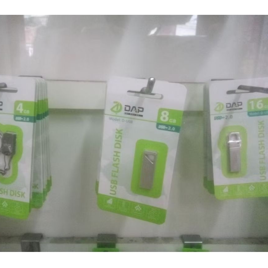 Flashdisk  Merk DAP D-U4 4GB D-U8 8GB D-U16 16GB Micro Usb 2.0