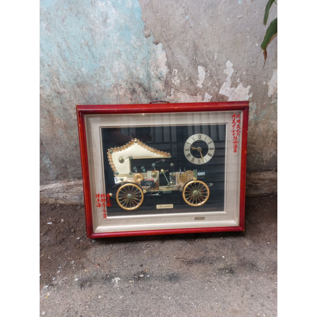 Jam dinding Jadul Jam Dinding Retro Lawas Vintage Citizen Mercedes