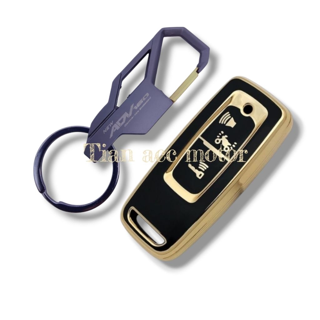 paket gantungan kunci dan cover remot Honda ADV ROADSYNC PCX 160 ROADSYNC STYLO