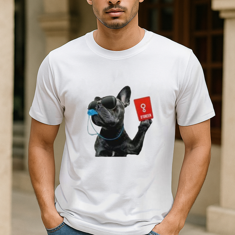 Kaos Distro Pria Premium Tebal Greenlight Original / Kaos Distro Pria Premium Tebal Original Putih P