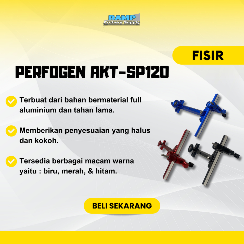Fisir Panahan Perfogen| Fisir Panahan Pemula | Recurve Bow Sight Standard