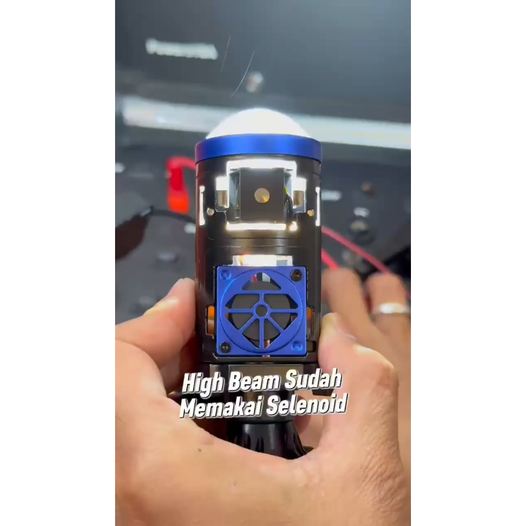 Biled Mini AES H4 Super Bullaes Double Emitter Mini Projie Laser mini biled