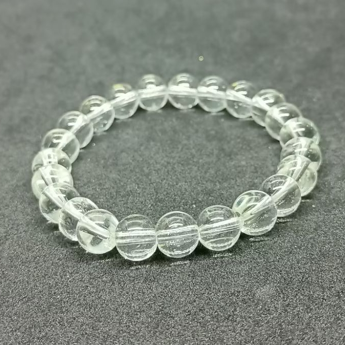 Gelang Batu Kinyang Air , Kualitas Super Clean 100 % , 8 mm
