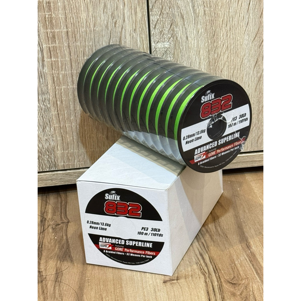 Senar Pe Sufix 832 panjang 100meter Connecting