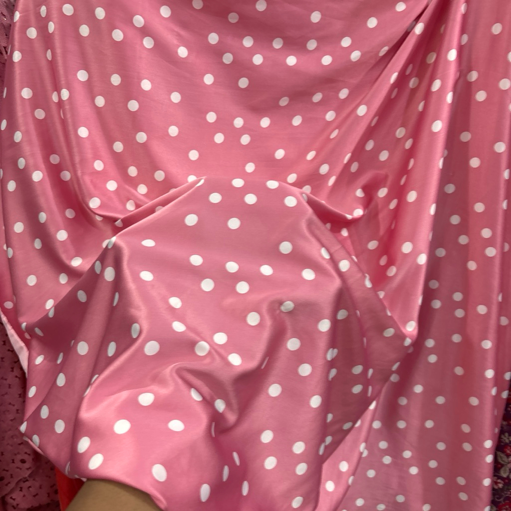 kain silk motif // kain zara silk // kain motif // kain motif polkadot / kain bahan // zara silk mot