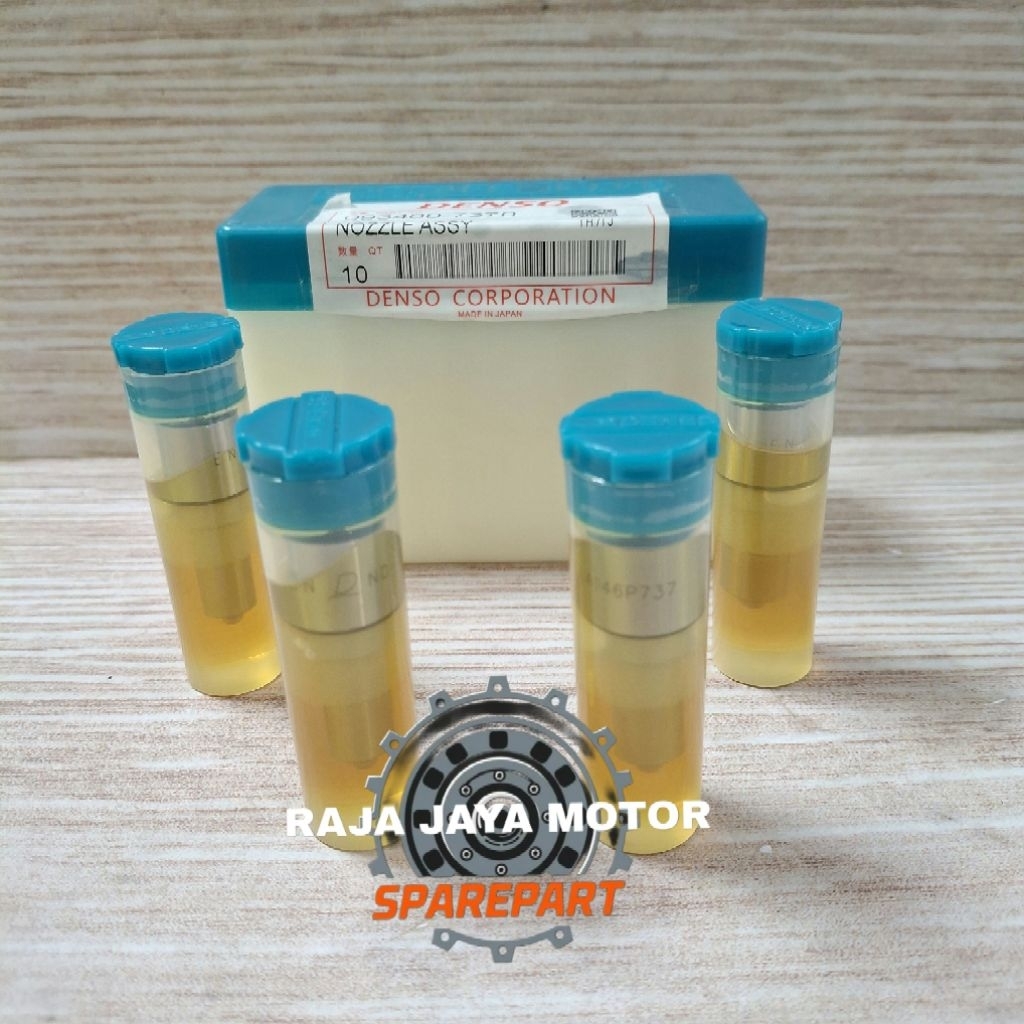 PAKET 4PCS NOSEL NOZEL NOKSEL NOZZLE INJEKTOR MITSUBISHI CANTER PS110 PS 110 ASLI DENSO