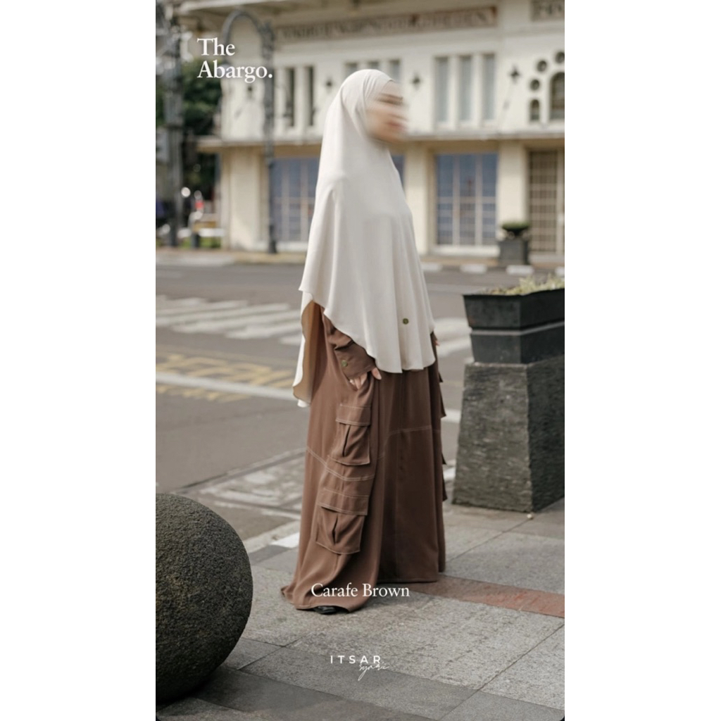 Ready Stock NWT Itsar Syar’i Abargo Senecca size S