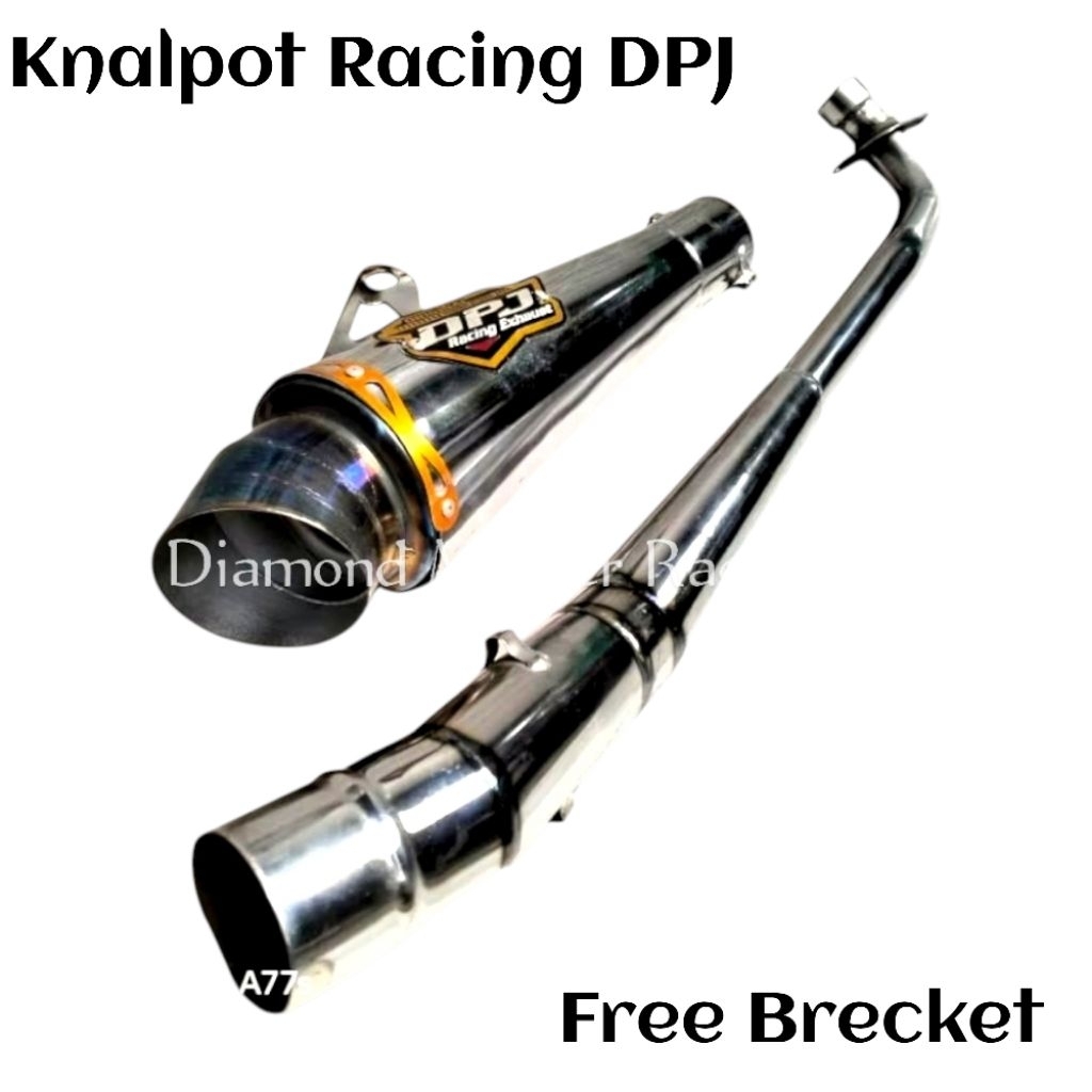 Knalpot Racing DPJ Supra Karisma Revo Jupiter Blade Astrea Grand Vega