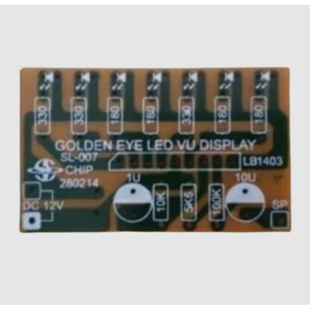 PCB Gold Eye VU Display Led