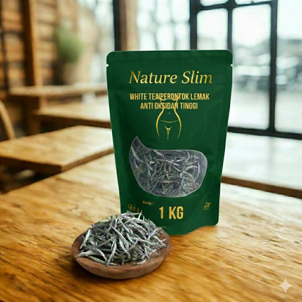 teh putih , white tea berat 1 kg