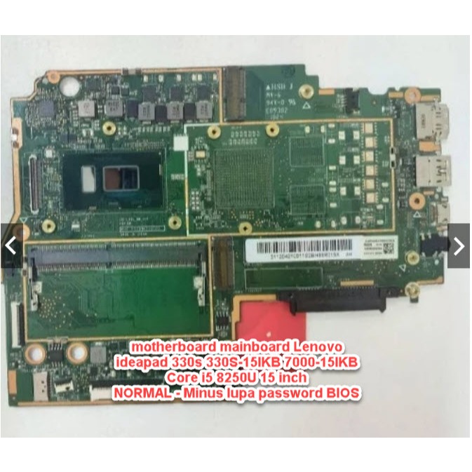 motherboard mainboard Lenovo ideapad 330s 330S-15IKB 7000-15IKB Core i5 8250U 15 inch