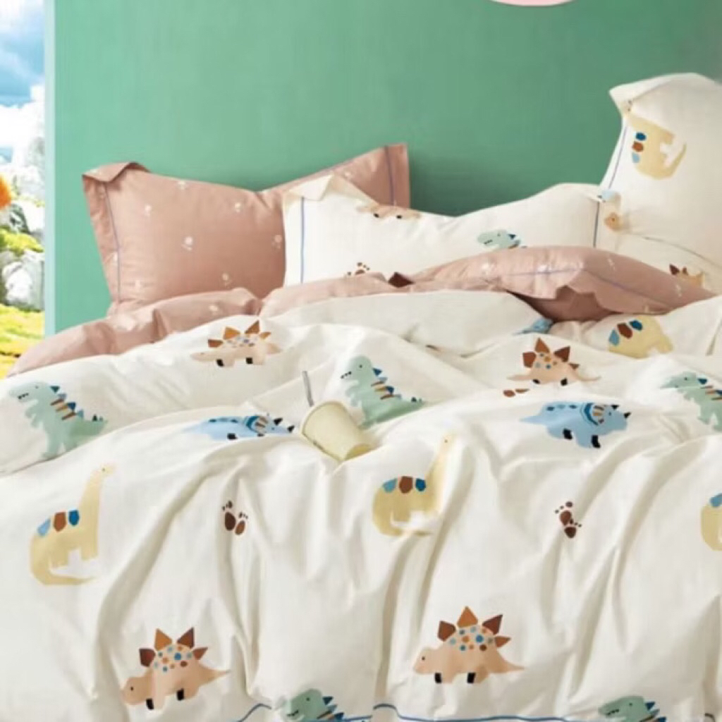 BIOSIBEDDING SPREI KATUN JEPANG MOTIF ANAK COWOK MOBIL CARS - SPREI KATUN JEPANG READYSTOK SEMUA SIZ